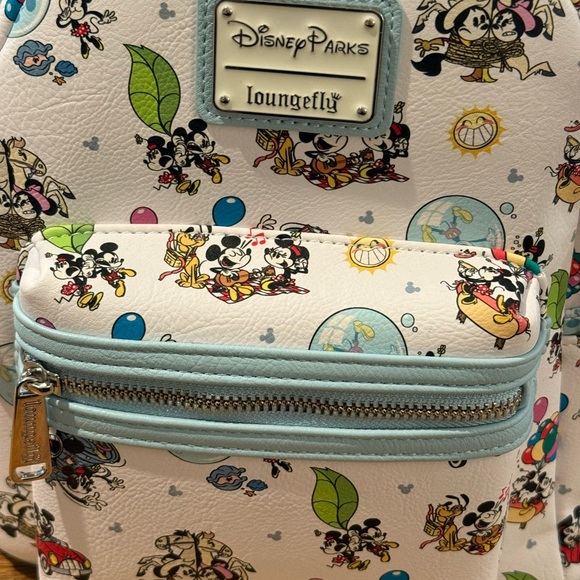 Disney Parks Loungefly Mini Backpack - Mickey and Minnie's Runaway Railway - Picture 6 of 8
